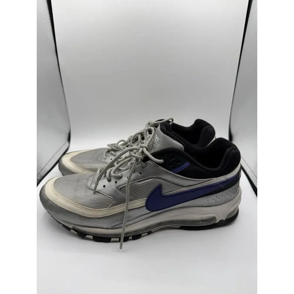 Nike Air Max 97 BW Hybrid AO2406-002 Men Size 11.5 Grey Purple No Box - AS IS